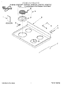 Part Location Diagram of LIT8053401 Whirlpool Guide, Use & Care
