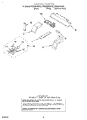 LATCH Diagram and Parts List for KEMS308GSS3  KitchenAid Microwave Oven Combo