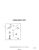 MISCELLANEOUS Diagram and Parts List for LA5310XSW0  Whirlpool Washer