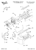 Part Location Diagram of 3400862 Whirlpool SCREW, AIR INLET