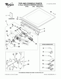 Part Location Diagram of W10111068 Whirlpool HARNS-WIRE