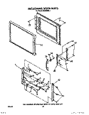 Part Location Diagram of 3171531 Whirlpool DOOR-INNER