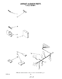 WIRING HARNESS Diagram and Parts List for DU8100XT1  Whirlpool Dishwasher