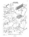 UNIT Diagram and Parts List for ET20HKXLWR0  Whirlpool Refrigerator