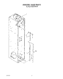 FREEZER LINER Diagram and Parts List for KSSS36DWX00  KitchenAid Refrigerator