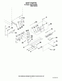 UNIT PARTS Diagram and Parts List for KBCS24LSBS04  KitchenAid Wine and Beverage Cooler