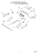 Part Location Diagram of 4451789 Whirlpool PLATE-MTG