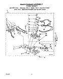 694670 BURNER Diagram and Parts List for TGDL400WN1  Whirlpool Dryer