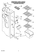 Part Location Diagram of WPW10318949 Whirlpool 3 SHELF-FC,WIRE 22