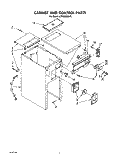 Part Location Diagram of 608843 Whirlpool USE WPL 882676
