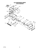 ICE CONTAINER Diagram and Parts List for KSSS36DWW00  KitchenAid Refrigerator
