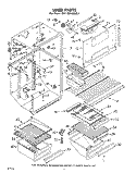 Part Location Diagram of 845722 Whirlpool screw,grommet
