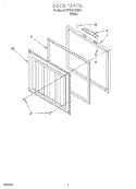 SECTION Diagram and Parts List for TCF0710GW05  Whirlpool Freezer