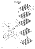 UNIT Diagram and Parts List for EV200FXGW03  Whirlpool Freezer