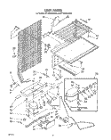 UNIT Diagram and Parts List for ET12CCLSW00  Whirlpool Refrigerator