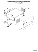 Part Location Diagram of WP2317080S Whirlpool GRILL-UPPR