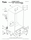Part Location Diagram of W10298096 Whirlpool SERVICE & WIRING SHEET