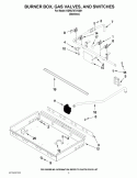 Part Location Diagram of W10331561 Whirlpool BRKT-MNTG