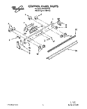 SECTION Diagram and Parts List for RS363PXYQ2  Whirlpool Range