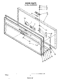 SECTION Diagram and Parts List for EH230FXPN2  Whirlpool Freezer