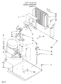 UNIT Diagram and Parts List for KUIS185GBT0  KitchenAid Ice Maker