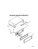 TOP GRILLE AND UNIT COVER Diagram and Parts List for KSSS42MWX00  KitchenAid Refrigerator