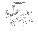 Part Location Diagram of 3353678 Whirlpool TRIM-ENDCP