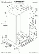 Part Location Diagram of W10200928 Whirlpool Instr Sheet, Front Water Conne