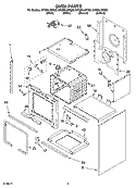 Part Location Diagram of 9759761 Whirlpool COVER-REAR