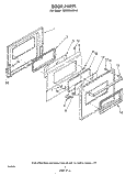 Part Location Diagram of 313175 Whirlpool Panel (Toast)