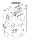 ICEMAKER PARTS - PARTS NOT ILLUSTRATED Diagram and Parts List for TS25AFXKT01  Estate Refrigerator