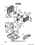 UNIT, LIT/OPTIONAL Diagram and Parts List for ACU082XX0  Whirlpool Air Conditioner