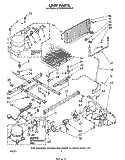 UNIT Diagram and Parts List for ET17HK1MWR0  Whirlpool Refrigerator