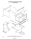 MICROWAVE MOUNTING Diagram and Parts List for RM778PXT3  Whirlpool Microwave Oven Combo