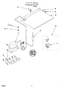 UNIT Diagram and Parts List for ML02CCXHW1  Whirlpool Refrigerator