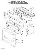Part Location Diagram of 9760190 Whirlpool COVER-REAR