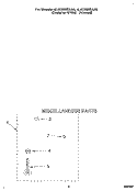 MISCELLANEOUS Diagram and Parts List for 4LSC9255AN0  Whirlpool Washer