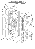 Part Location Diagram of WP1122671 Whirlpool Door Trim