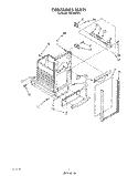 CONTAINER Diagram and Parts List for TU4100XTP3  Whirlpool Trash Compactor