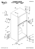 Part Location Diagram of W10123850 Whirlpool Energy Guide
