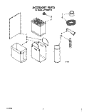 ACCESSORY Diagram and Parts List for JJTU4600XTP0  Whirlpool Trash Compactor