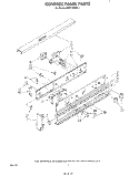 CONTROL PANEL , LITERATURE AND OPTIONAL Diagram and Parts List for KEBI100SBL1  KitchenAid Wall Oven