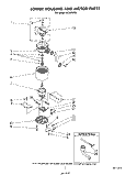 SECTION Diagram and Parts List for KCDI250S0  KitchenAid Food Waste Disposer