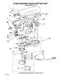 CASE, GEARING AND PLANETARY UNIT Diagram and Parts List for KB26G1XAC3  KitchenAid Mixer