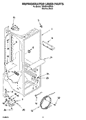 Part Location Diagram of 2261601 Whirlpool CONTROL