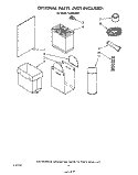LIT/OPTIONAL Diagram and Parts List for TU8000XRP1  Whirlpool Trash Compactor