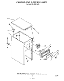 Part Location Diagram of 780187 Whirlpool Insert, Escutcheon