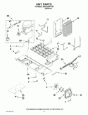 UNIT PARTS Diagram and Parts List for 6WSC20C6YY00  Whirlpool Refrigerator