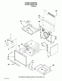 OVEN PARTS Diagram and Parts List for KDRS407VSS03  KitchenAid Range