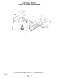 CONSOLE Diagram and Parts List for CE2100XMW1  Whirlpool Dryer